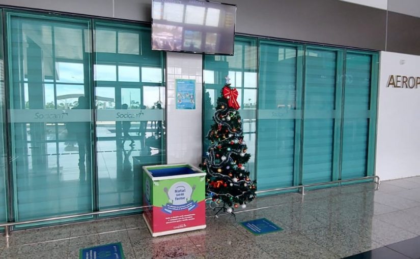 Aeroporto de Conquista promove Campanha Natal sem Fome