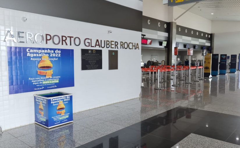 Aeroporto de Vitória da Conquista inicia Campanha do Agasalho