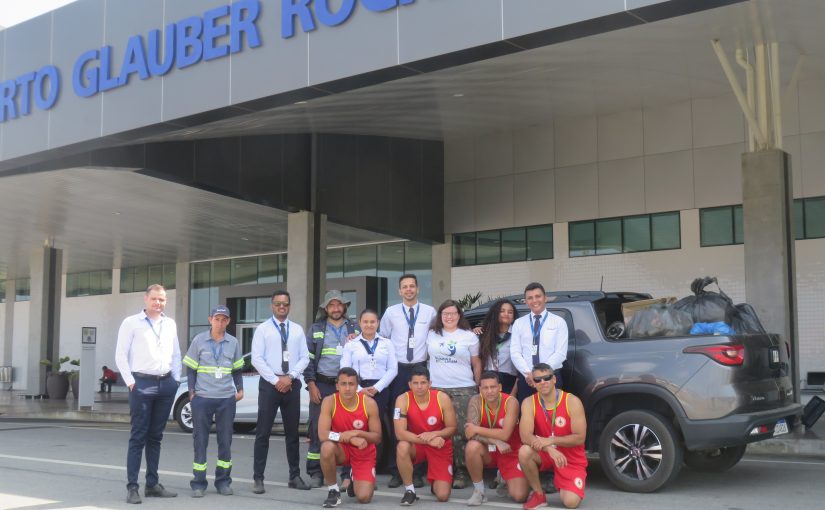 Dia Mundial da Limpeza tem ação do Aeroporto de Conquista