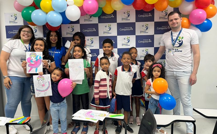Ação no Aeroporto celebra Dia das Crianças