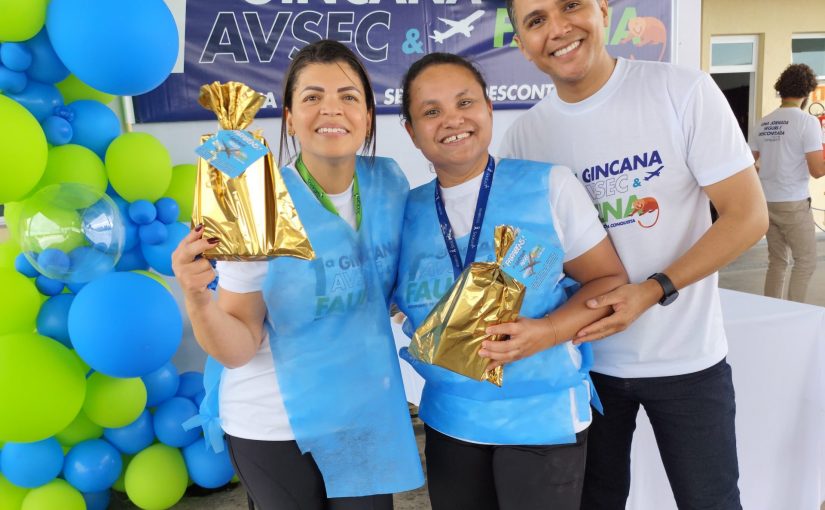Aeroporto de Vitória da Conquista inova ao transformar treinamento em gincana